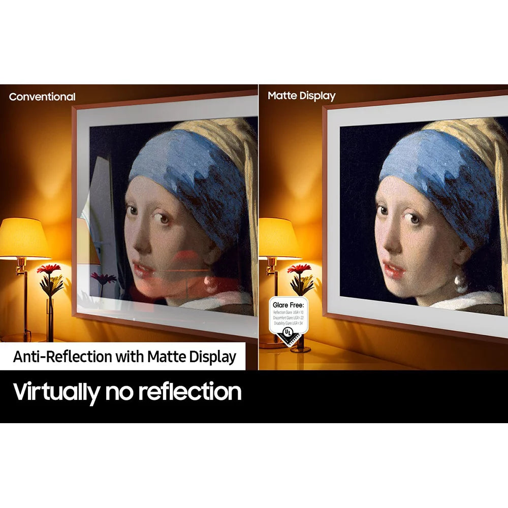 Open Box Samsung 65" Class QLED 4K LS03B Series The Frame Quantum HDR, Art Mode, Anti-Reflection Matte Display Screen, Slim Fit Wall Mount Included, Alexa Built-In (QN65LS03BAFXZA, 2022)