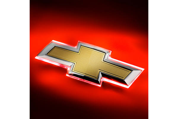 Oracle Lighting 3460-003 Bowtie Red LED Illuminated Rear Emblem