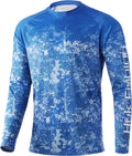 HUK Men's Pursuit Hogzilla | Long Sleeve Performance Fishing Shirt with +30 UPF Sun Protection