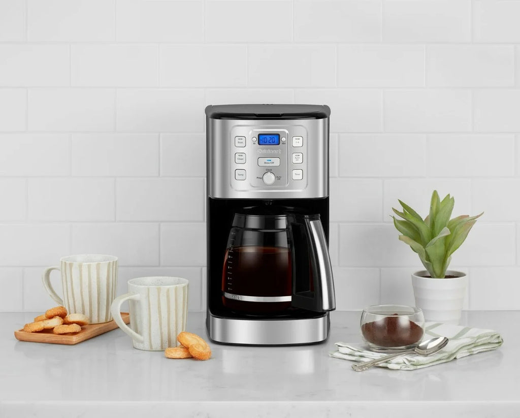 Restored Cuisinart Grind and Brew 12-Cup Coffeemaker, Black/Stainless (Refurbished)