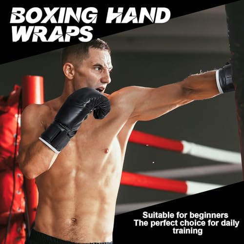 Kanayu 14 Pcs Boxing Set Including Men Boxing Gloves Headgear Helmet Punching Bag Boxing Hand Wraps Sport Mouth Guards for Adults Women Youth Beginners Training Equipment