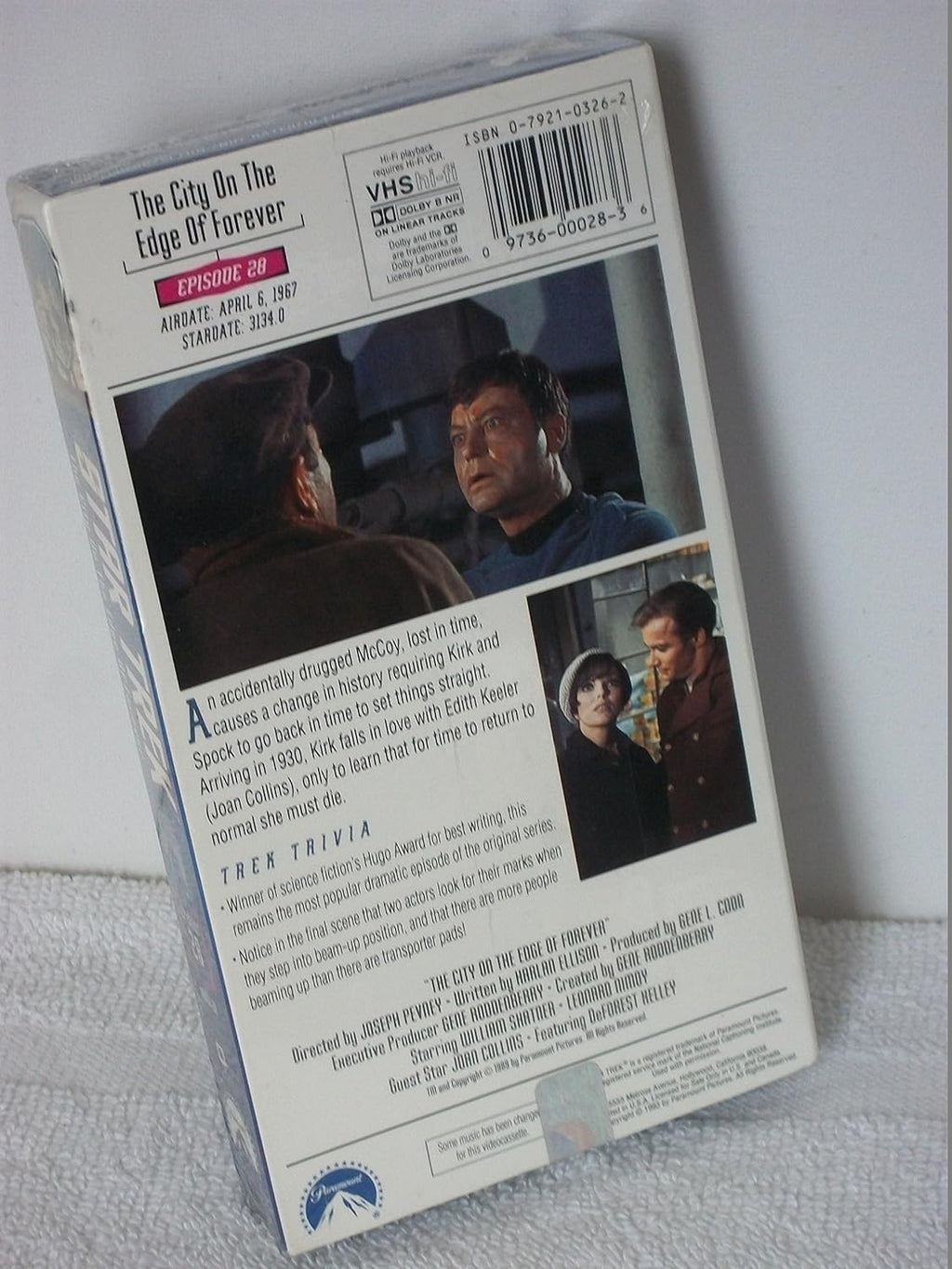 Star Trek - The Original Series, Episode 28: The City On the Edge Of Forever [VHS]