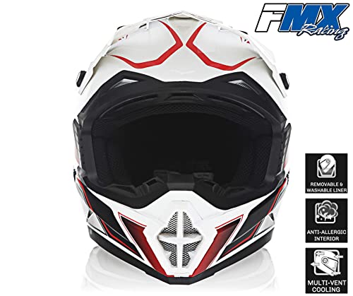 FMX Motocross Dirt Bike Off-Road ATV Motorcycle DOT Approved Helmet