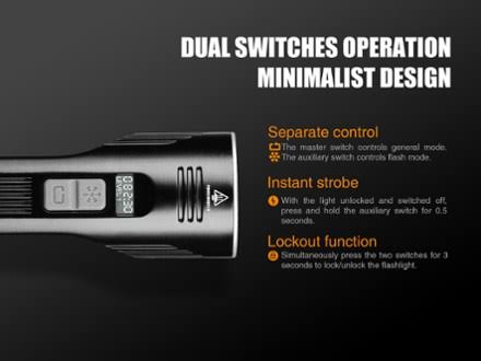 Fenix UC52 Rechargeable LED Flashlight