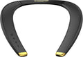Monster Neckband Bluetooth Speakers, Wireless Wearable Speaker Ipx5 Waterproof, Bluetooth 5.0,Qualcomm Chip,True 3D Stereo Sound Around The Neck Speaker, 15H Long Playtime, Black