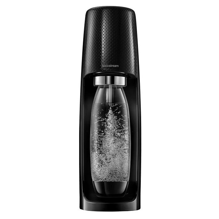 Sodastream Fizzi Sparkling Water Maker Bundle, Black