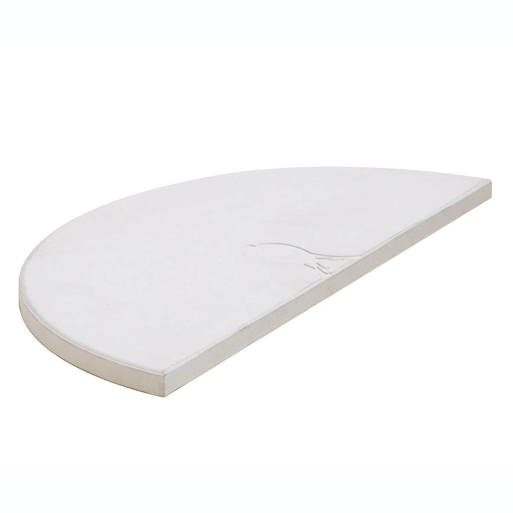 Kamado Joe Classic Joe Half Moon Heat Deflector Plate Stone Cooking Rack, 2 Pack