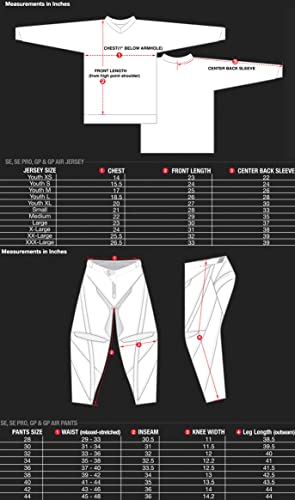 Willbros Mens Motocross Jersey Pants Combo MX Gear Set Dirt Bike Offroad Riding Racewear Adult BMX ATV