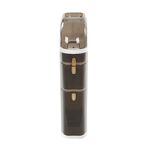 HURRISE Tall Slim Storage Tower, Narrow Storage Cabinets Easy to with Wheels for Home Bedroom Kitchen Bathroom Small Gaps (C)