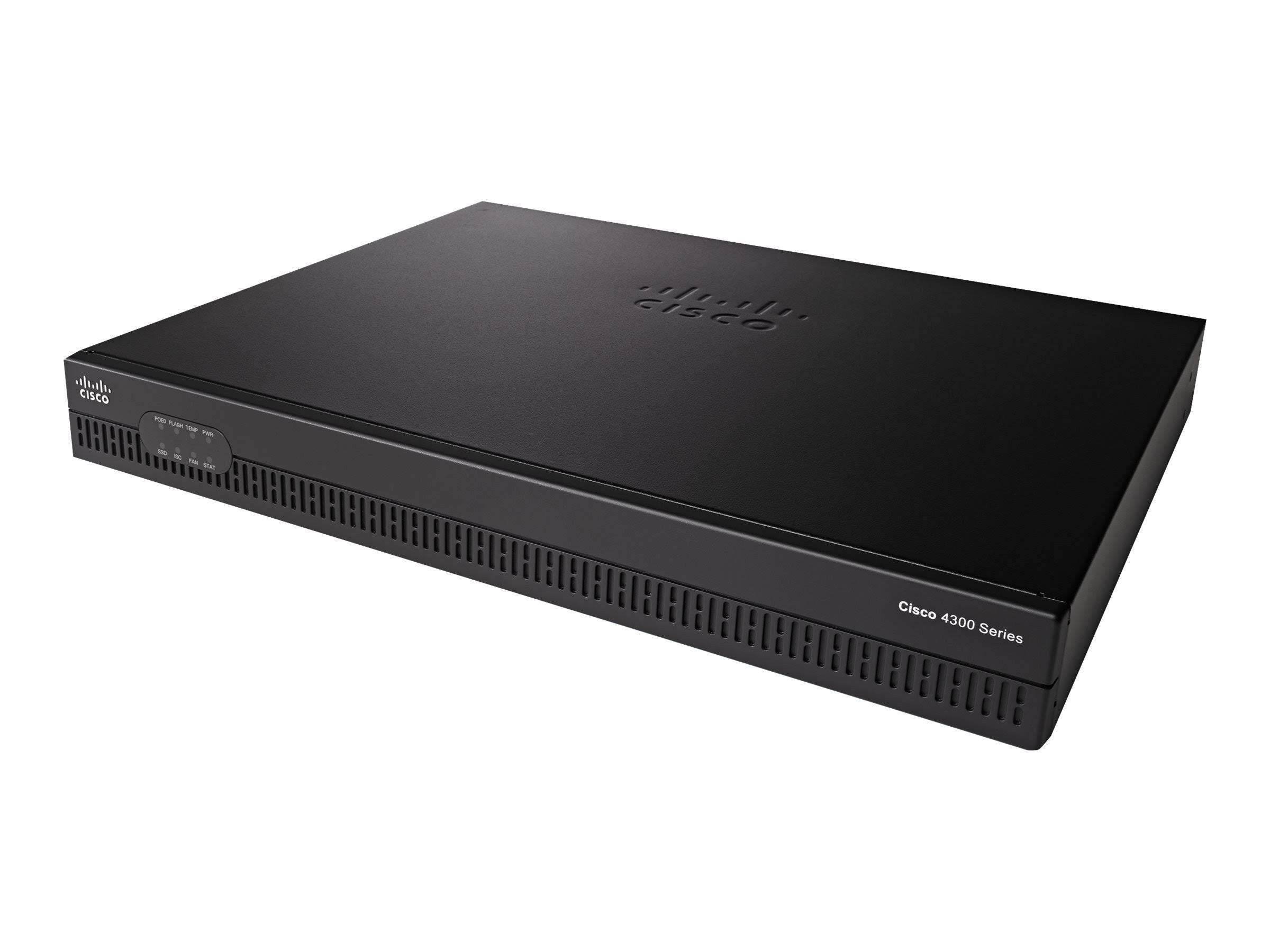 Cisco Integrated Services Router 4321 Router - Modular - Gigabit Ethernet