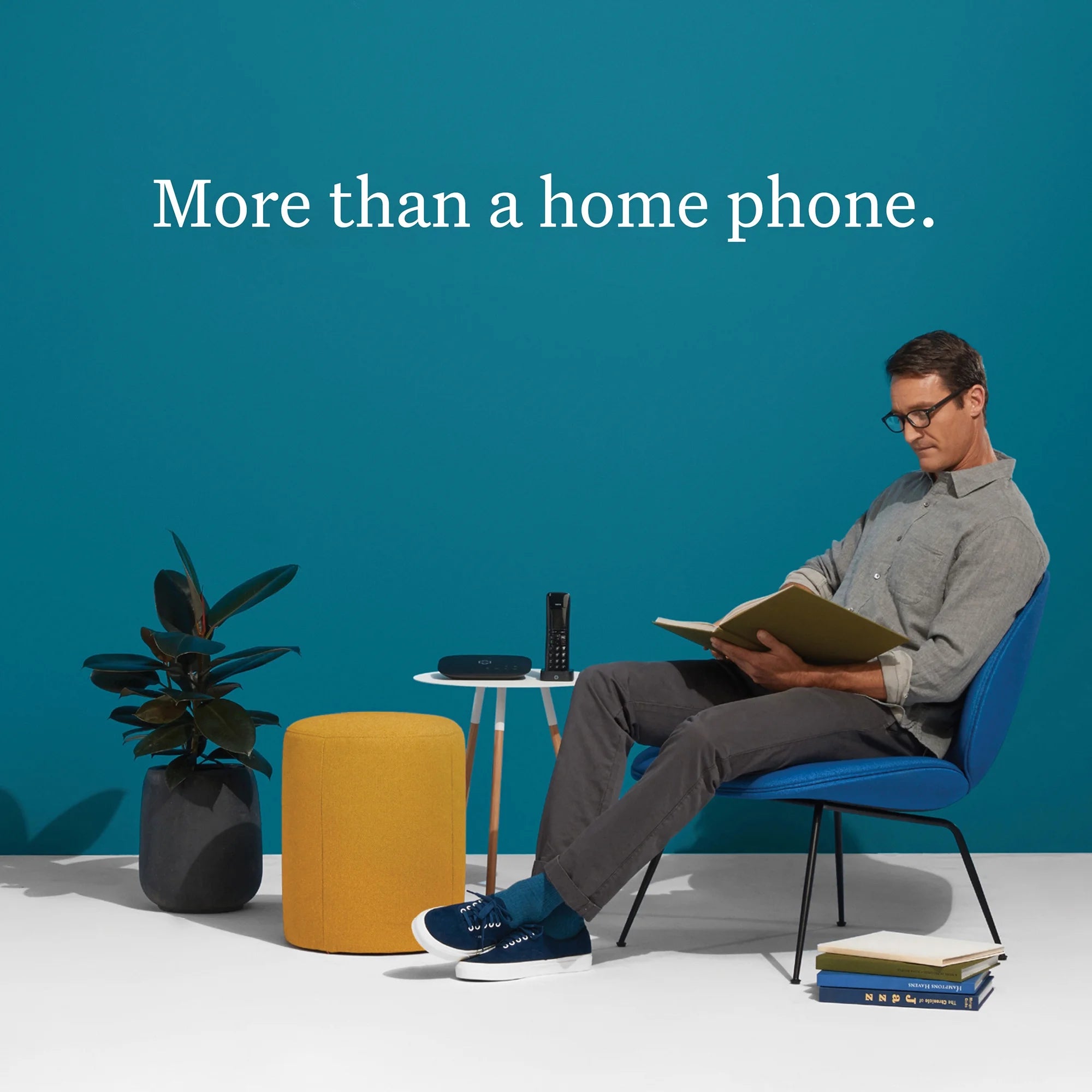 Ooma Phone Genie VoIP Base Station with Cordless HD3 Handset, 811008025120