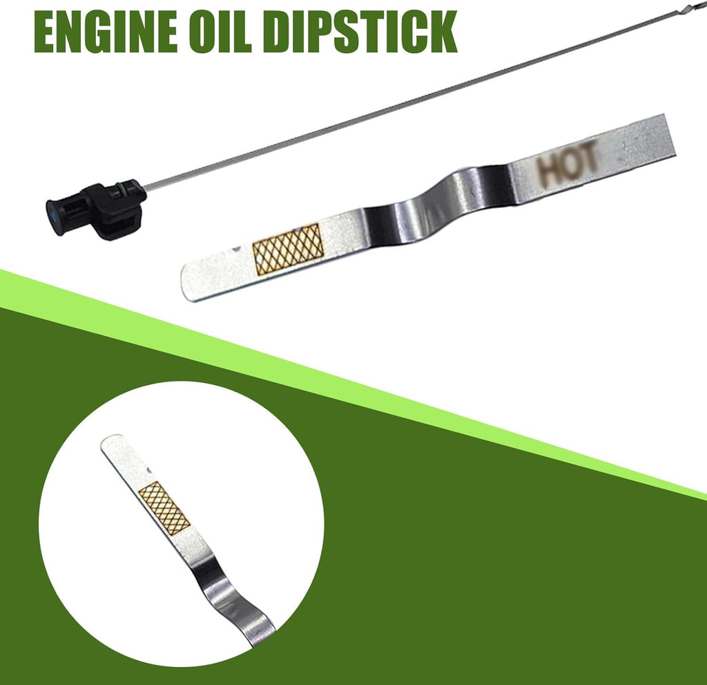 1 PC Car Transmission Dipstick, 23.8" x 1.18" Immersion Measuring Engine Oil Level Dipstick Indicator, Replacement OEM No. 31086-JA00A Accessory, Maintenance Accessory for Most Cars (Black)