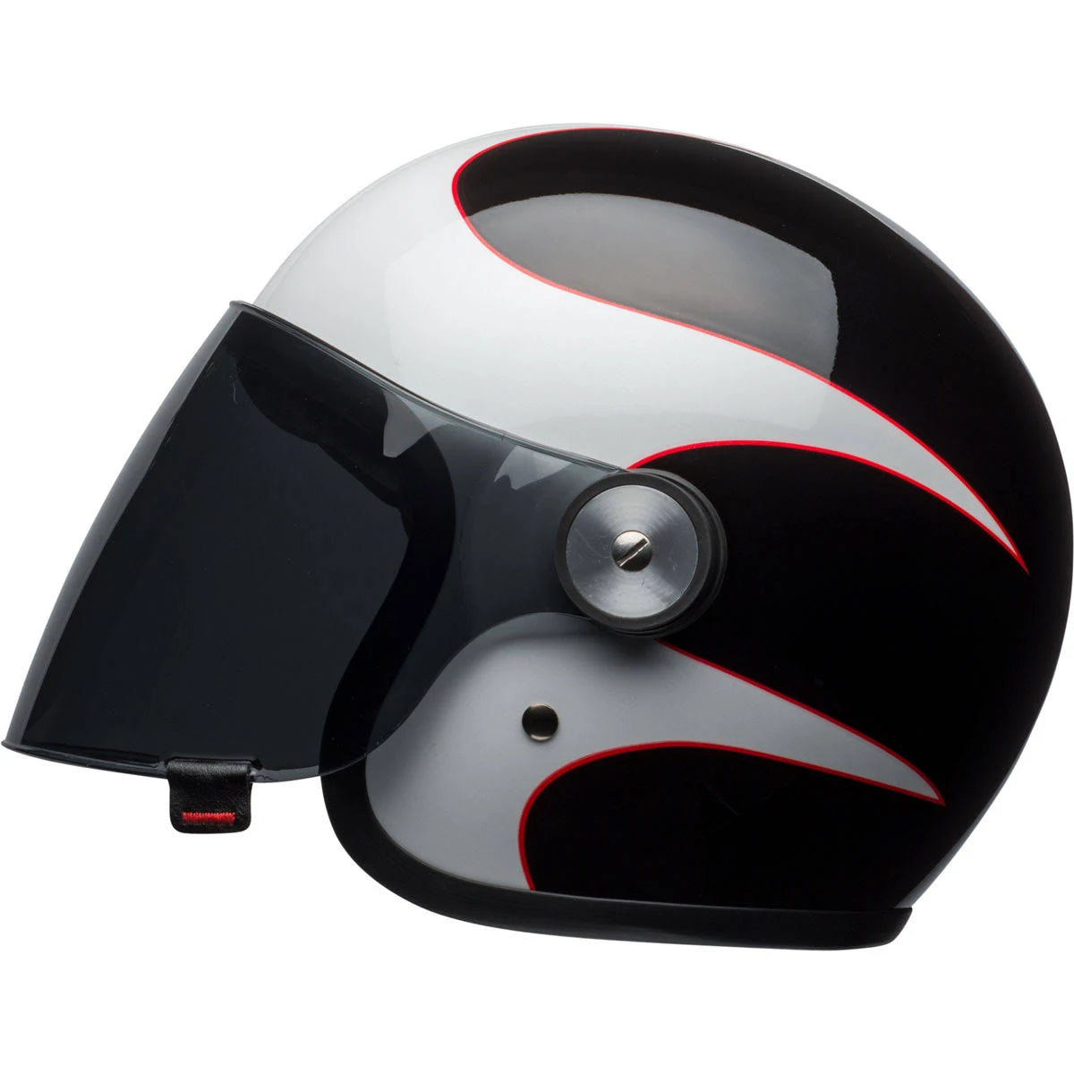 Bell Riot Gloss White Black Red Boost Helmet