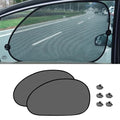HEVLE Car Window Shades, Car Windshield Sun Shade, Car Sun Shade Effectively Block UV Rays and Harsh Sunlight Protection for Your Child, Universal Car Interior Accessories for Car Windows