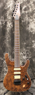 Ibanez SEW761CW S Standard Electric Guitar, Natural Flat
