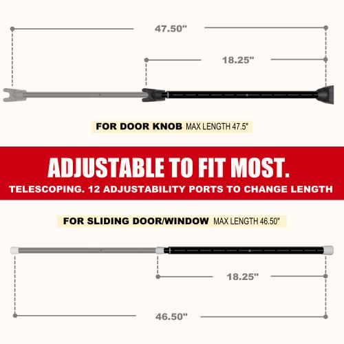 SECURITYMAN Adjustable Door Security Bar