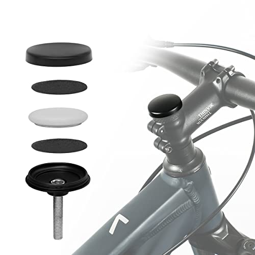 Thinvik AirTag Bike Mount for Hidden AirTag Water Bottle Cage - Anti Theft Waterproof AIRTAG Holder - GPS Bike Tracker Protector