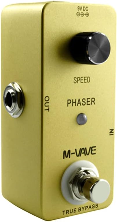 PHASER Analog Phase Guitar Effect Pedal Zinc Alloy Shell True Bypass Electric Guitar Effect Pedal