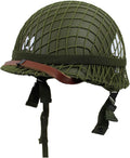 WWII US Army Helmet Replica, WW2 Helmet, M1 Helmet, WW2 Army Helmet, WW2 Helmet US Army with Mesh and DIY Painting
