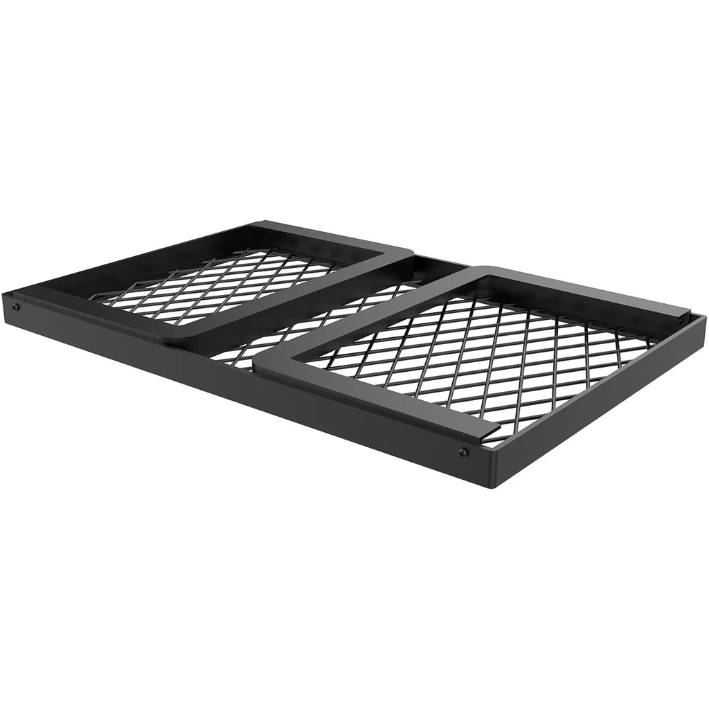 ELK Portable Folding Campfire Grill - Heavy Duty Stainless Steel Cooking Grate for Camping, Hiking, and BBQ - Ideal for Outdoor Adventures