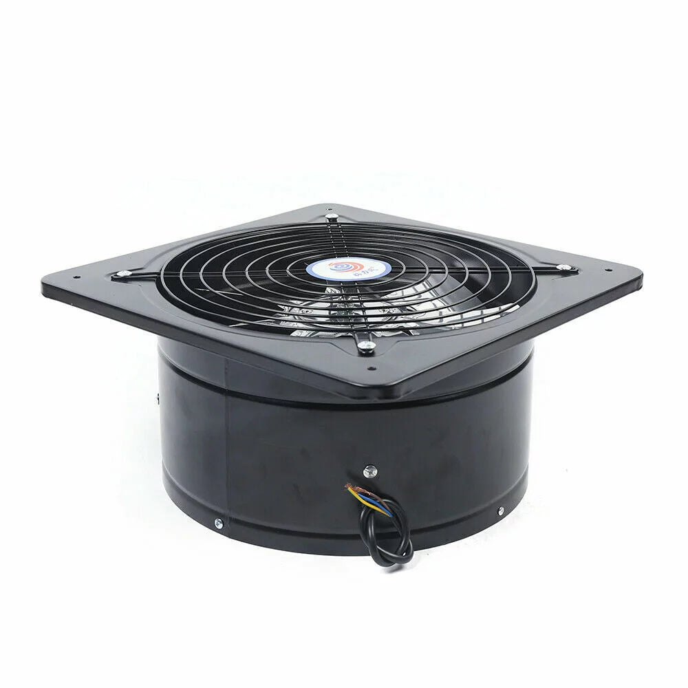CNCEST 12" Ventilation Extractor Industrial Wall Mounted Air Blower Fan Exhaust Kitchen
