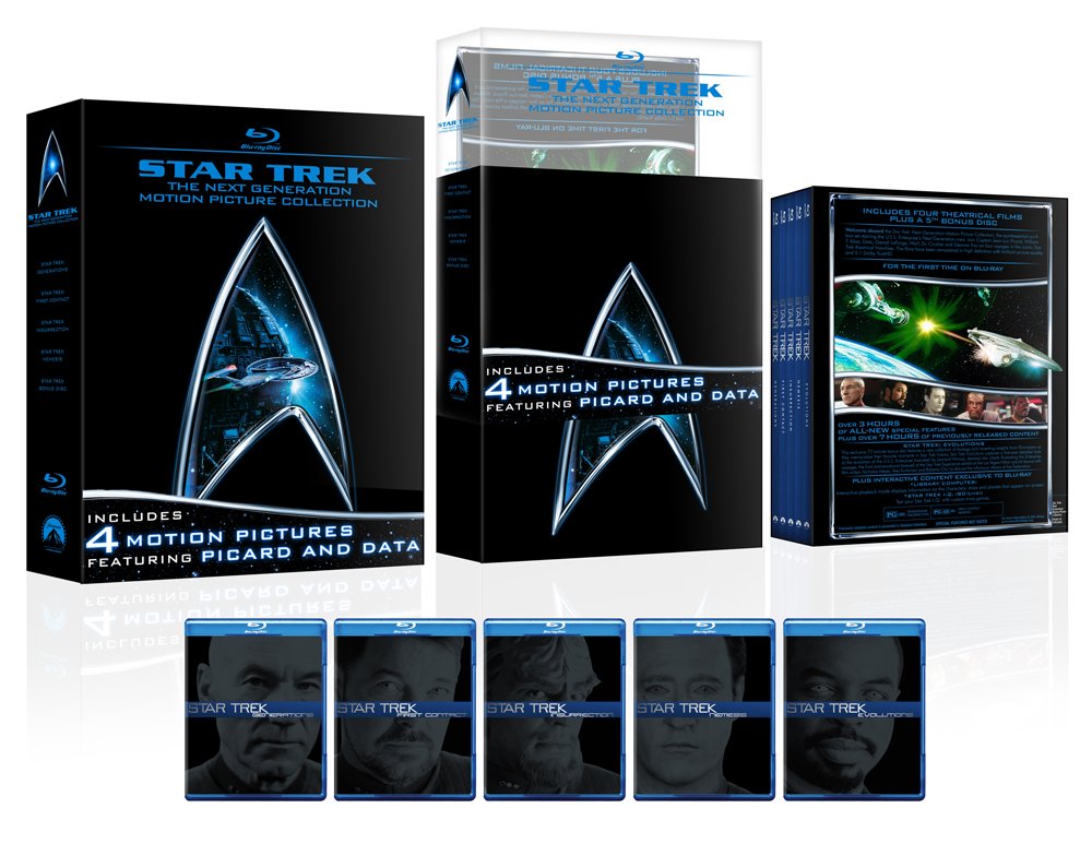 Star Trek: The Next Generation Motion Picture 5-Movie Collection (Blu-ray)