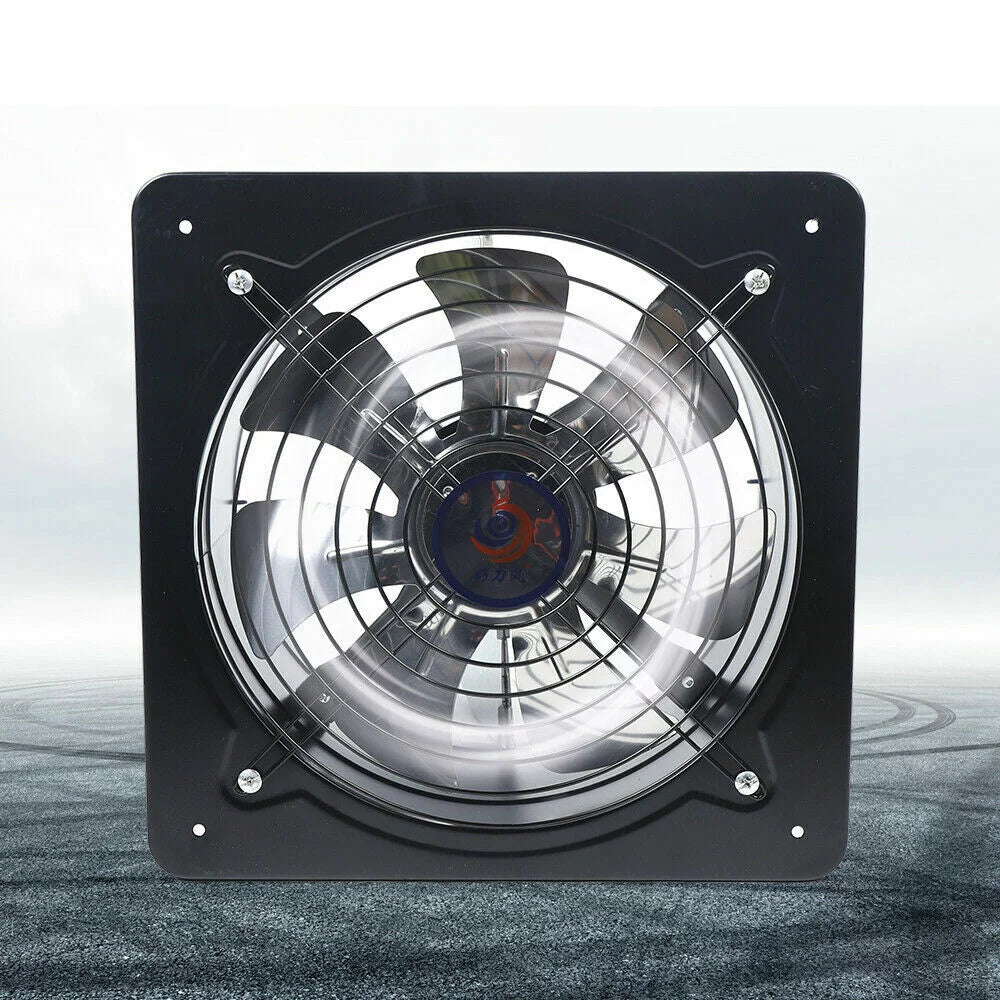 CNCEST 12" Ventilation Extractor Industrial Wall Mounted Air Blower Fan Exhaust Kitchen