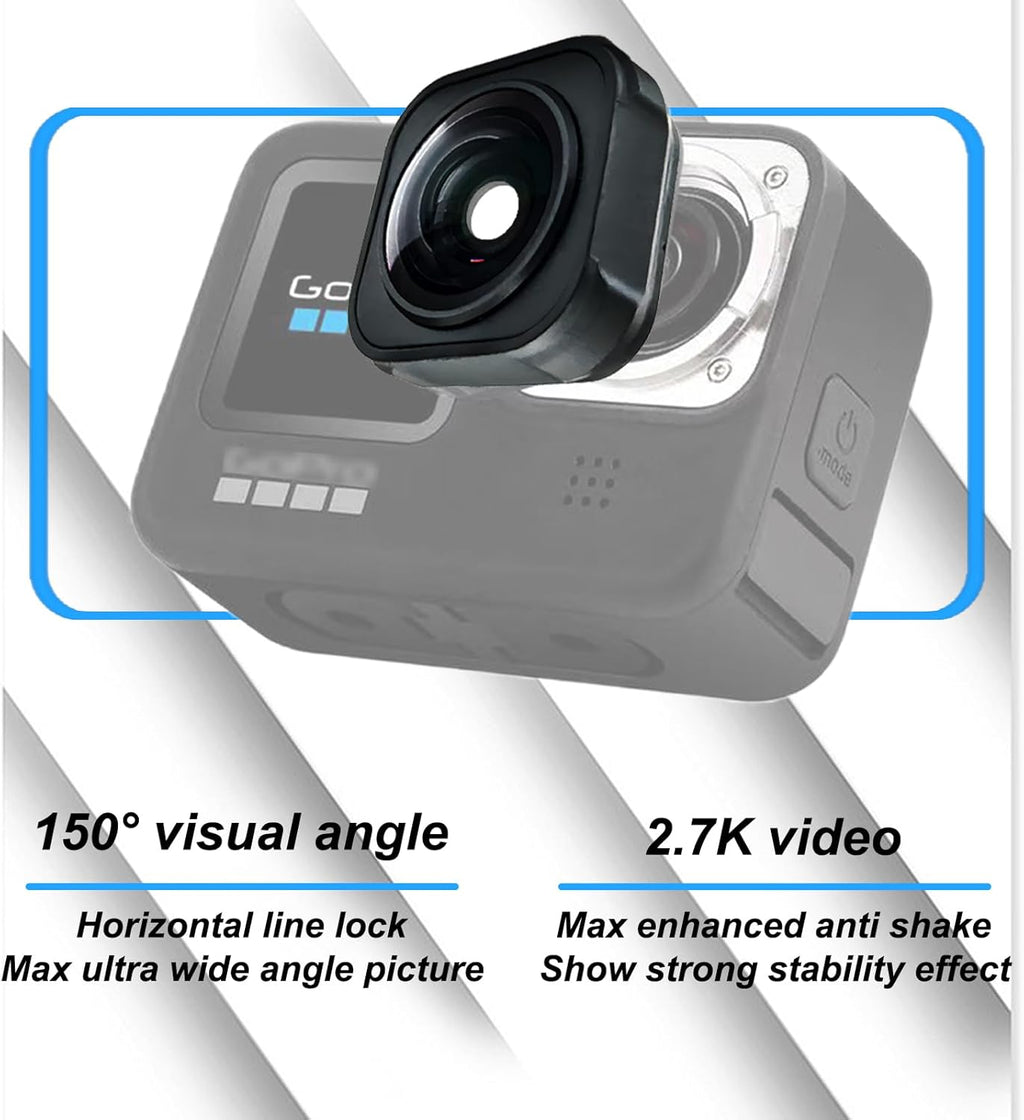 Max Lens mod Compatible with GoPro HERO9/10/11/12 Black -