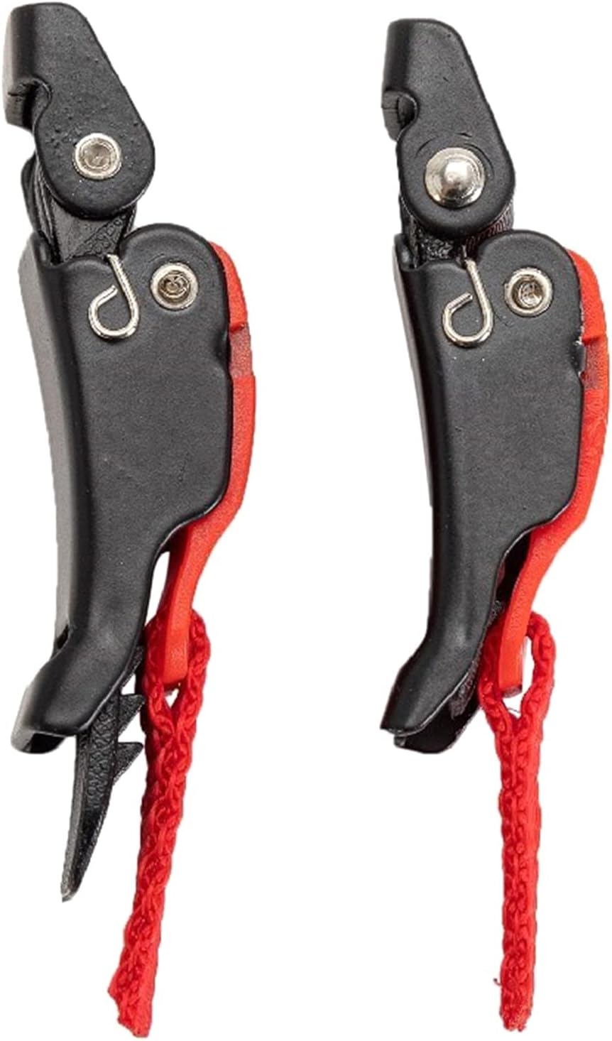 Plastics Speed Clip Quick Release Chin Strap Button Pull Buckle Helmet Clip Replacement, 1 set of 2