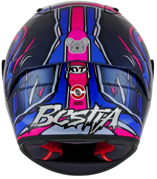 KYT NZ-Race Carbon Racing Helmet Clear Visor Full Face ECE 22.05 & DOT FMVSS 218 Approved Carbon Fiber Motorcycle Helmet
