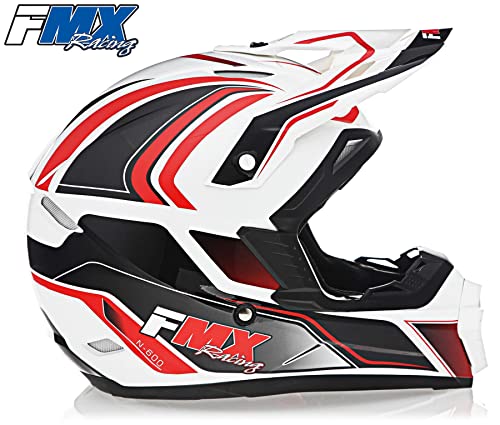 FMX Motocross Dirt Bike Off-Road ATV Motorcycle DOT Approved Helmet