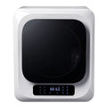 Portable Mini Clothes Dryer, 850W Electric Dryer, UV Sterilizaiton Tumble Dryer with Digital Touch Panel, White