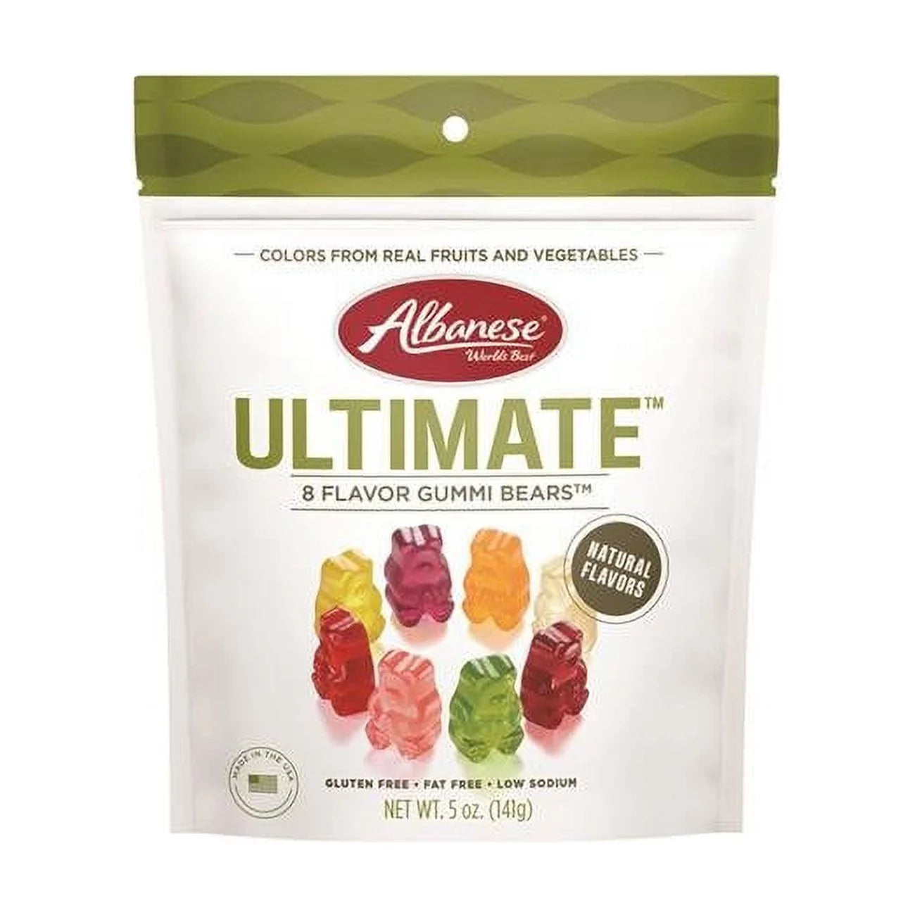 Albanese Confectionery 9049280 5 oz Ultimate Assorted Colors Gummi Bears, Pack of 6