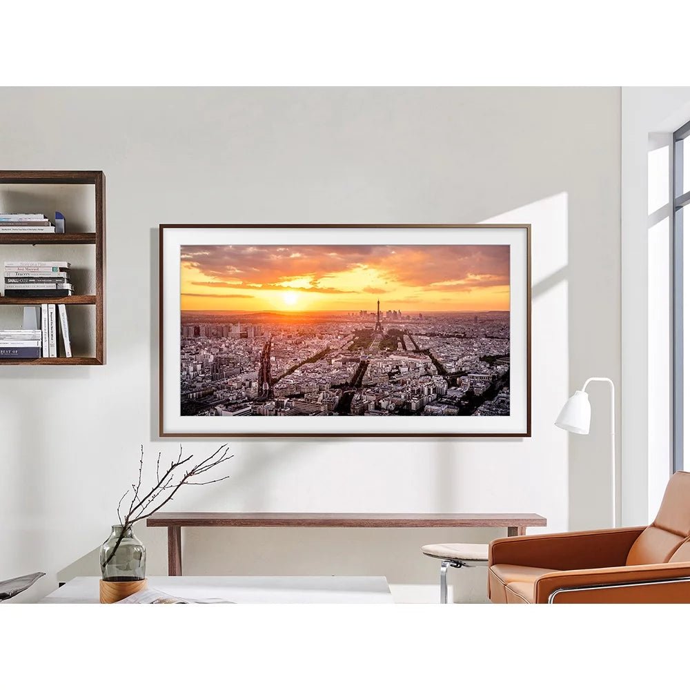 Open Box Samsung 65" Class QLED 4K LS03B Series The Frame Quantum HDR, Art Mode, Anti-Reflection Matte Display Screen, Slim Fit Wall Mount Included, Alexa Built-In (QN65LS03BAFXZA, 2022)