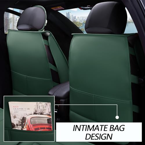 ARAZI 5 Full Set Seat Covers for Hyundai Venue 2020-2024, Premium Breathable Seat Protector Covers, Waterproof Faux Leather Seat Cover （5 Seats Standard, Beige）