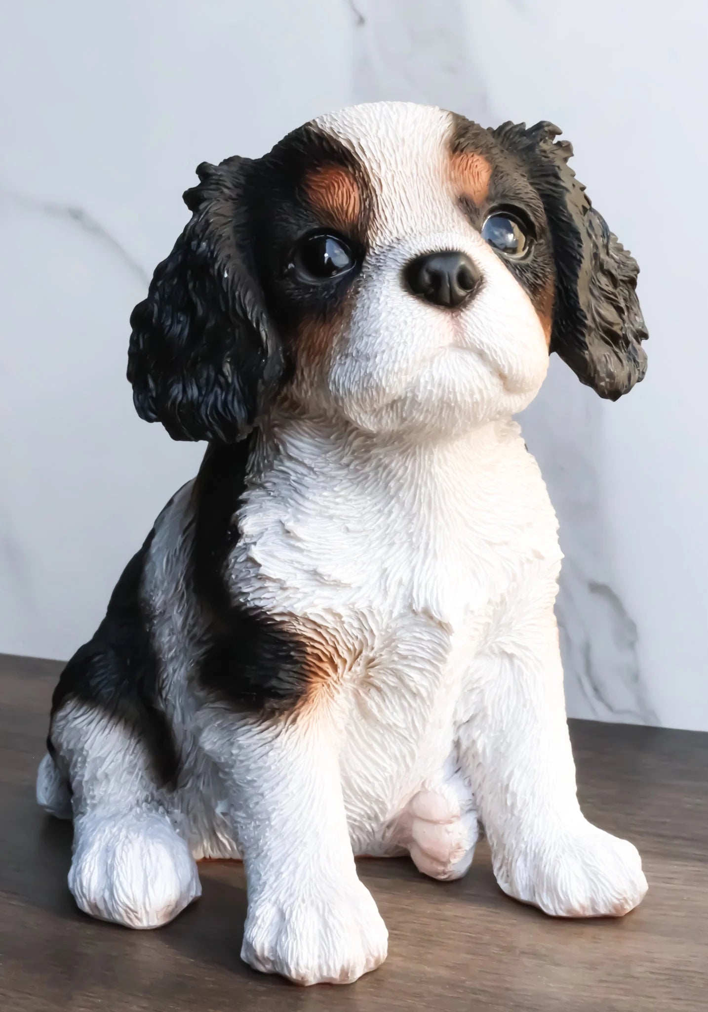 Ebros Adorable Cavalier King Charles Spaniel Dog Breed Statue 5.75" L Pet Pal