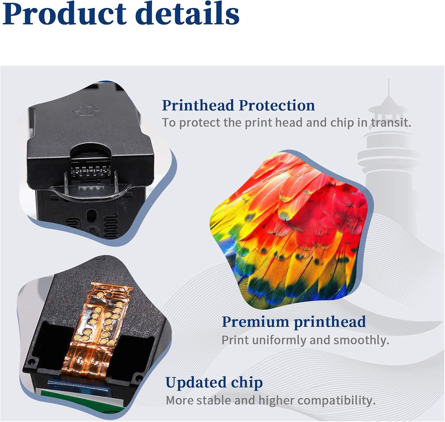 61 Black and Color Remanufactured Ink Cartridge, Replacement for HP 61XL HP61 for Envy 5530 4500 4502 Deskjet 2544 1512 3052a 2548 2542 1055 3000 2512 3051a 2540 OfficeJet 4630 Printer ( 3 Pack) Pack of 2
