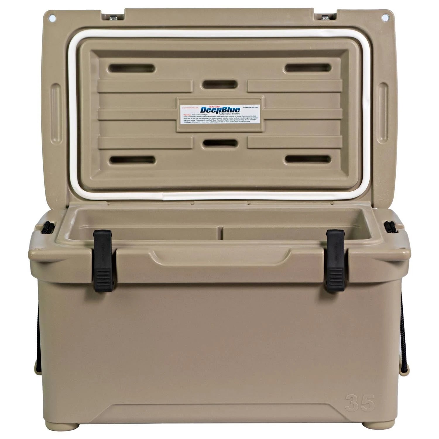 Engel Coolers 35 High-Performance Roto-Molded Cooler Tan
