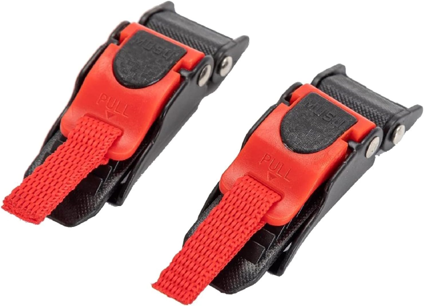 Plastics Speed Clip Quick Release Chin Strap Button Pull Buckle Helmet Clip Replacement, 1 set of 2