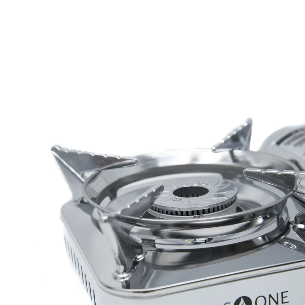 GasOne Emergency Gear Camping Mini Butane Portable Gas Stove with Carrying Case