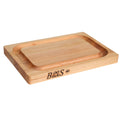John Boos Chop N Slice Maple Wood Edge Grain Cutting Board, 8"x12"x1.25"