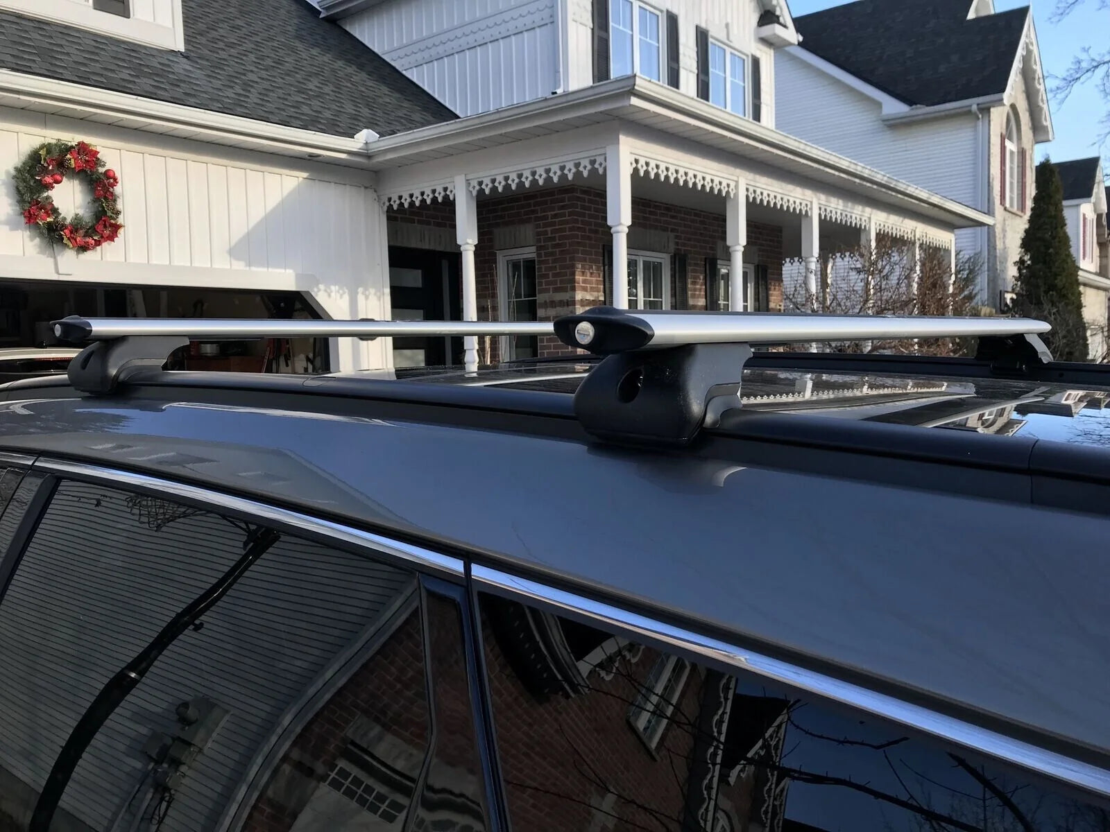Roof Rack Cross Bars For 2013-2018 Hyundai Santa Fe w/ Existing Roof Rails 38843