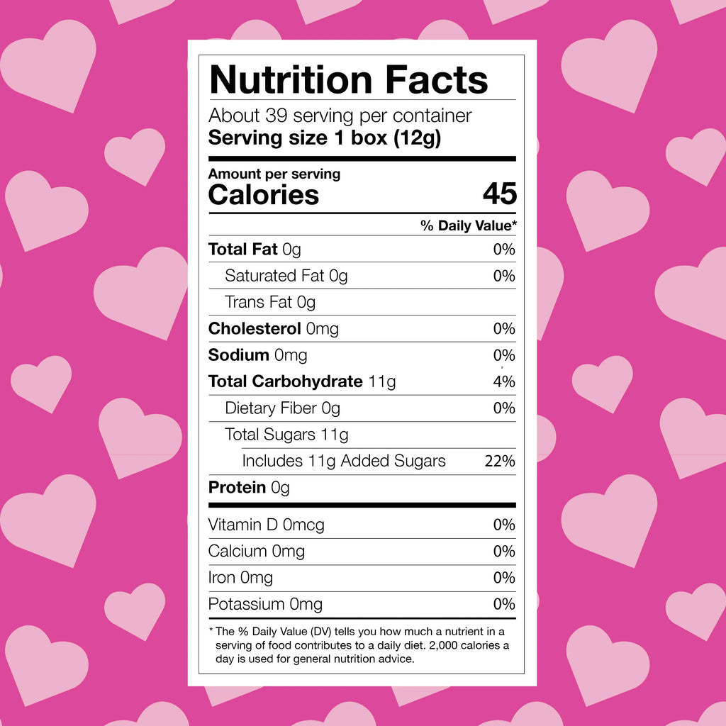 Nerds Valentine's Day Candy, Strawberry and Punch, Friend Exchange, 40
