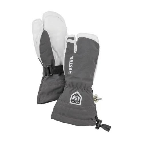 Hestra Army Leather Heli Ski Jr. 3 Finger