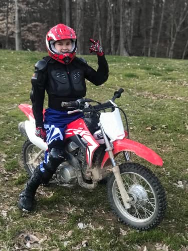 Kids Dirt Bike Gear for Kid Full Body Armor Protective Jacket for Motorcycle Chest Spine Protector Gear Spine Guard