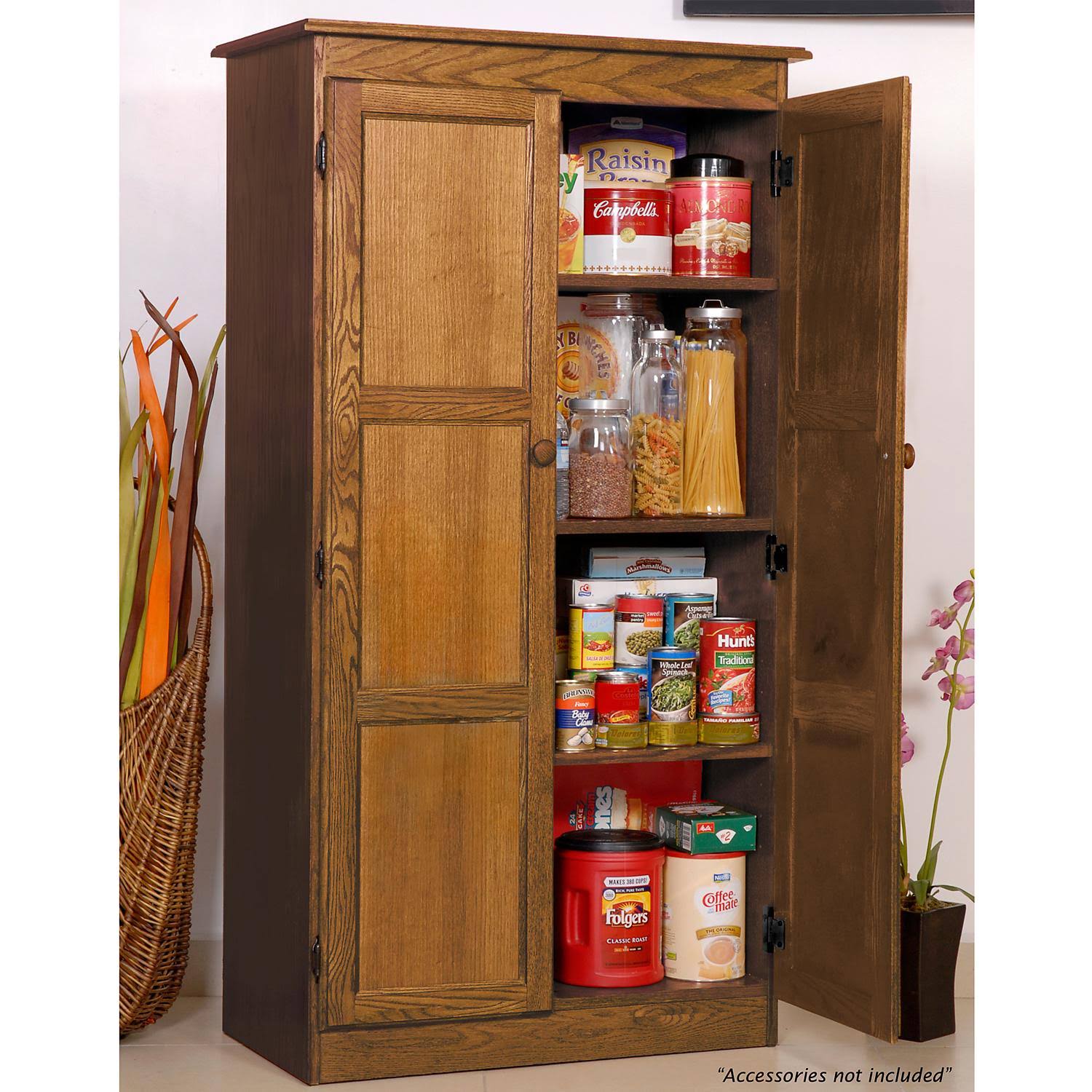 Concepts in Wood Storage Cabinet