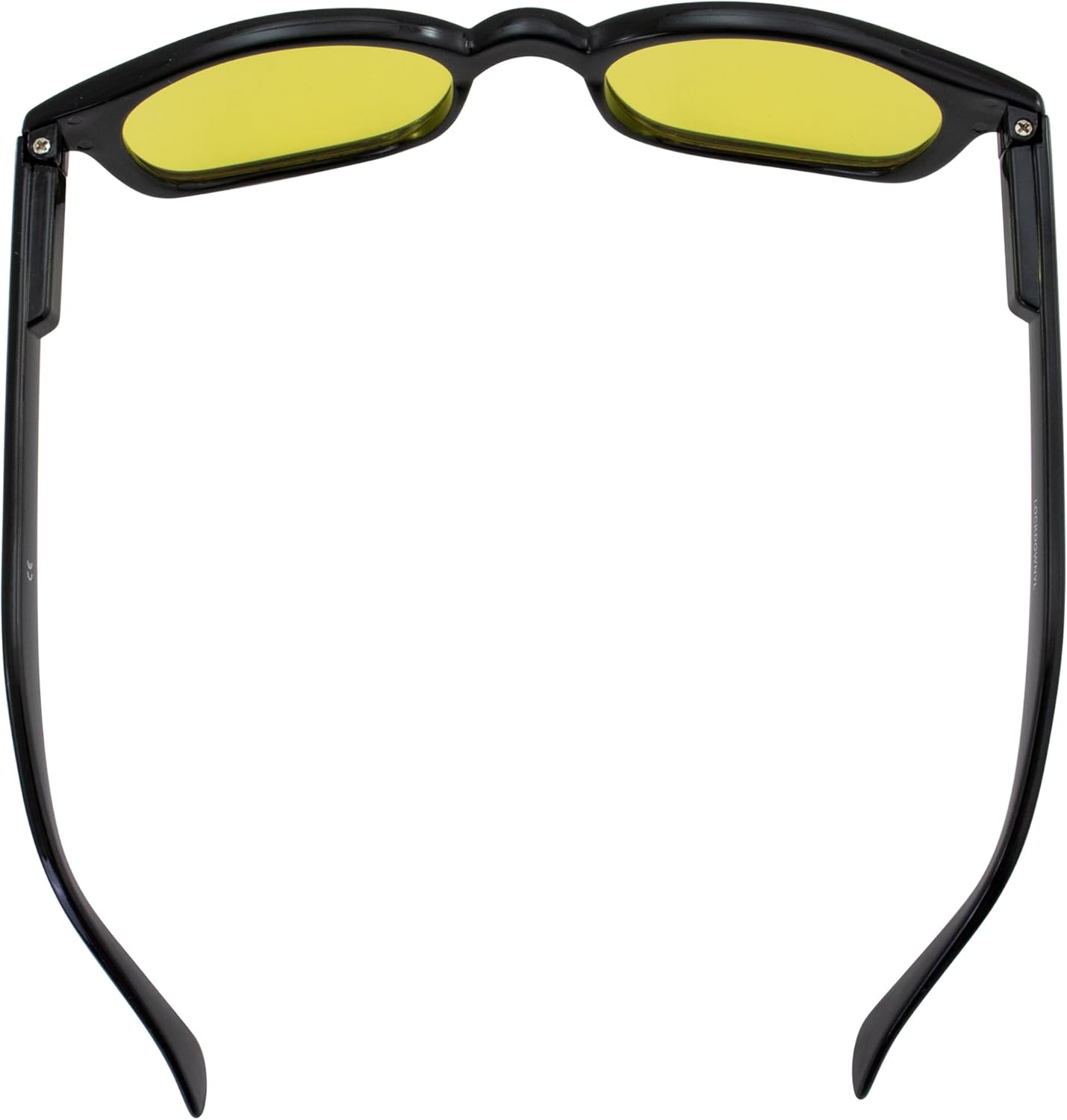 3 Pairs MotoFrames Lockdown Motorcycle Riding Glasses w/Black Frames Clear Smoke Yellow Lenses