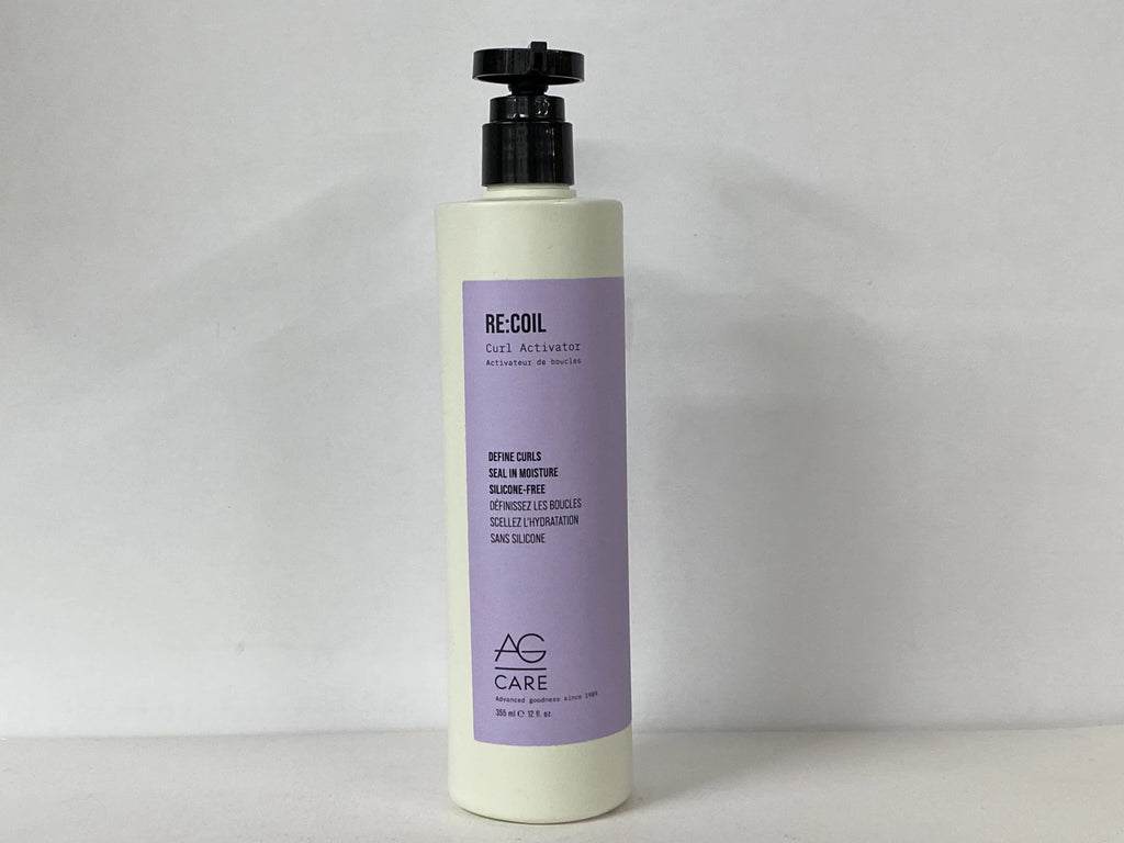 AG HAIR CARE by AG Hair Care, RE:COIL CURL ACTIVATOR, Silicone free, seal in moisture  12 OZ