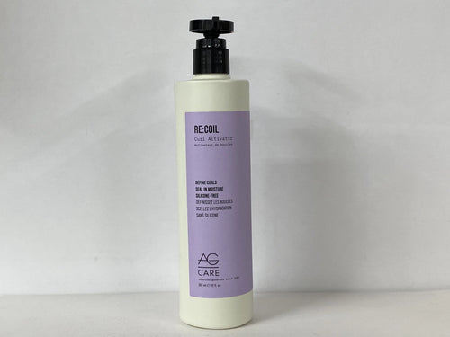 AG HAIR CARE by AG Hair Care, RE:COIL CURL ACTIVATOR, Silicone free, seal in moisture  12 OZ