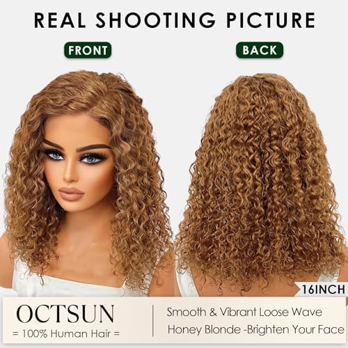 Curly Bob Wig Human Hair 13x4 Lace Front Wigs Human Hair Curly Wigs for Black Women HD Transparent Water Wave Lace Front Wigs Wet and Wavy Glueless Frontal Wigs Human Hair Pre Plucked With Baby Hair